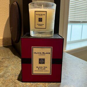 Olivia Blake Mini Candle - Black Tea & Plum